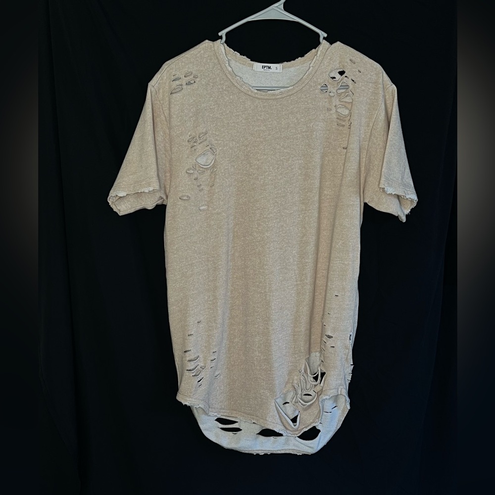 EPTM Distressed Long Tee